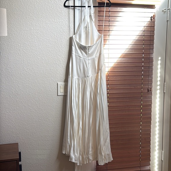 Alexis Saab White Midi Dress Small - Picture 6 of 8